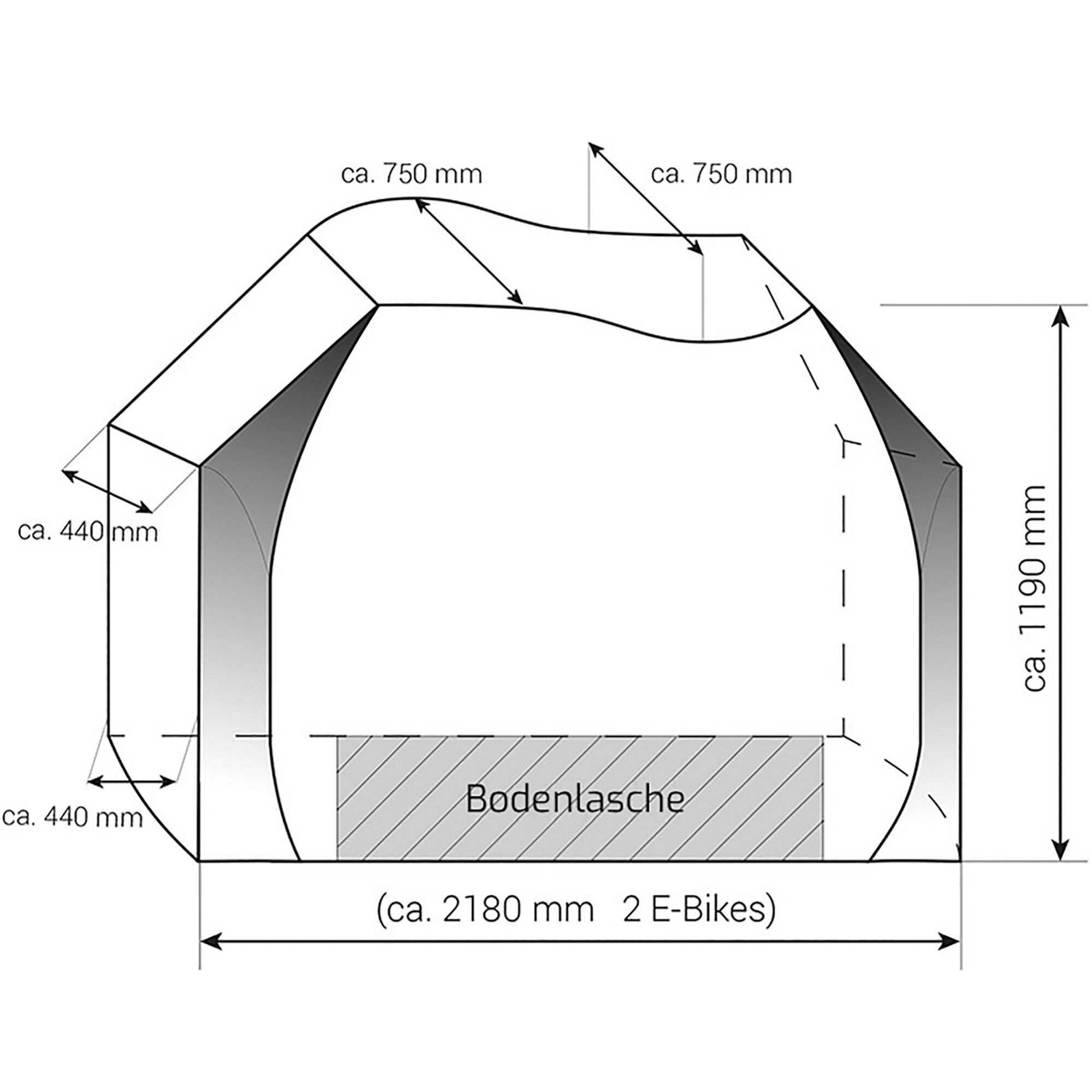 Product image 5 of the product “Fahrradschutzhülle Professional ”